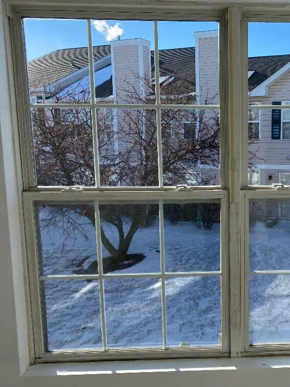 defogged window